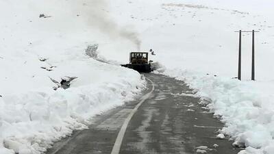 بارش برف در این شهر به ۳۵ سانتی متر رسید