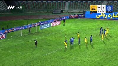 گل اول شمس آذر به استقلال + ویدئو