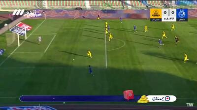 فرصت‌سوزی استقلال؛ ضربه یاسر آسانی مهار شد/ ویدیو