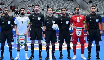 گزارش تصویری دیدار تیم ملی فوتسال ایران و عراق