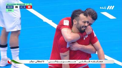 گل چهارم ایران به عراق (سالار آقاپور)