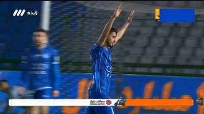 گل دوم استقلال به شمس آذر (سوپرگل سحرخیزان)