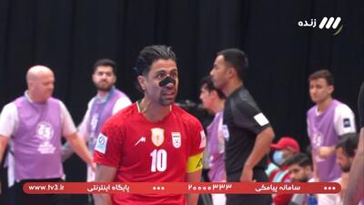 گل سوم ایران به عراق (حسین طیبی)