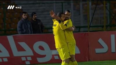گل دوم شمس آذر به استقلال (سهیل فداکار در دقیقه 96)