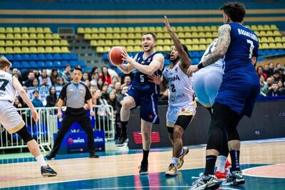 تقابل شهرداری گرگان و الوحده سوریه در دیدار برگشت سوپر لیگ غرب آسیا