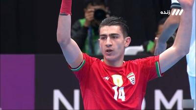 گل دوم ایران به عراق (عظیمی)