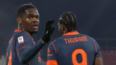 گل اول اینتر به تورینو (آنگه یوان بونی)