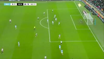 ویدیو: گل اول نیوکاسل به منچسترسیتی توسط الانگا