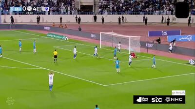  ویدیو: گل پنجم الهلال به الاخدود توسط سالم الدوساری