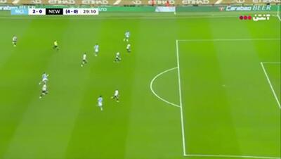 ویدیو: گل دوم منچسترسیتی به نیوکاسل توسط مرموش