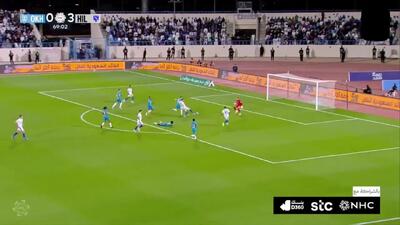  ویدیو: گل چهارم الهلال به الاخدود توسط مالکوم