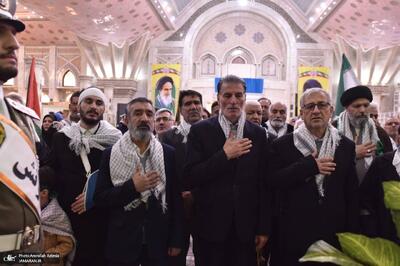  تجدید میثاق خانه ایثارگران با آرمان های امام خمینی (س)