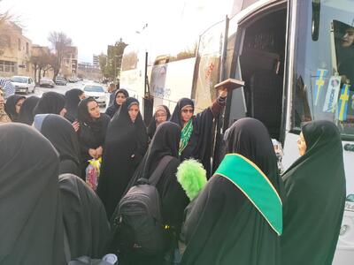  اعزام نخستین کاروان دانشجویان دختر چهارمحال وبختیاری  به سرزمین نور