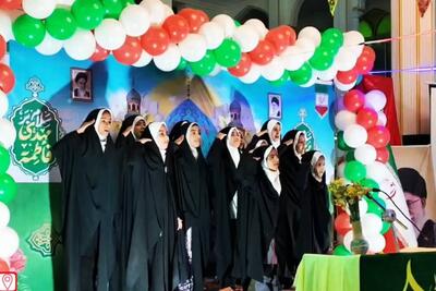  جشن ولادت امام عصر در روستای باغک هامون