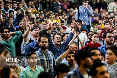  جشن بزرگ اهوازی ها برای نیمه شعبان