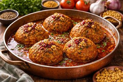  آموزش کوفته تبریزی خانگی؛ غذای سنتی ایرانی با طعم رستورانی