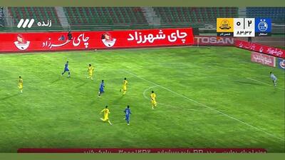 ویدیو| گل مردود استقلال به شمس آذر (نازون) - پارس فوتبال