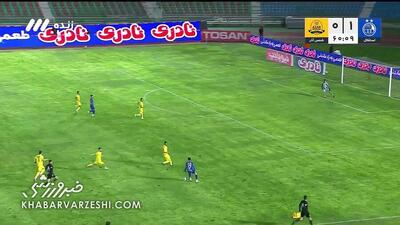 ویدیو| گل دوم استقلال به شمس آذر (سحرخیزان)/ سحرخیزان موشک زد - پارس فوتبال