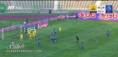 ویدیو| گل اول استقلال به شمس آذر (ابوالفضل جلالی) - پارس فوتبال