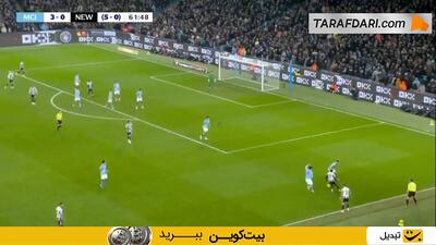 گل زیبای آنتونی الانگا به منچسترسیتی (منچسترسیتی 3-1 نیوکاسل) - پارس فوتبال
