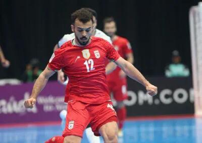 اشک های سالار آقاپور پس از گلزنی برابر عراق در جام ملت های فوتسال آسیا