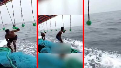  فیلم دیوانه وارترین ماهیگیری تجاری در سریلانکا