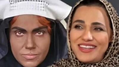  فیلم / رونمایی زهره آبیار دایه سیاه بامداد خمار از سختگیری های خواهرش که کارگردانبود /   فقط من رو سیاه کرد  چون خواهر بزرگمه فقط گفتم چشم