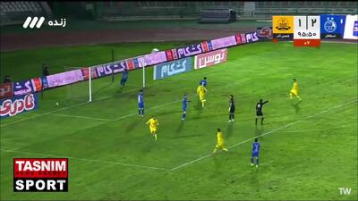 فیلم گل دوم شمس‌آذر به استقلال توسط سهیل فداکار 90+6