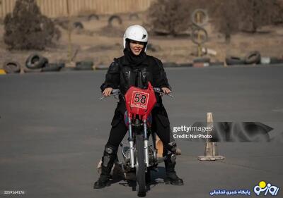  آموزش موتورسواری به زنان در ایران