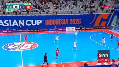  نیمه‌نهایی فوتسال قهرمانی آسیا / پخش زنده فوتسال ایران و عراق + فلیلم