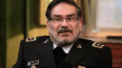  اولین توییت شمخانی پس از انتصاب در شورای عالی دفاع