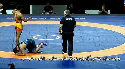  شکست سنگین حسن یزدانی در فینال زاگرب