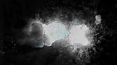  لحظات حمله به حزب الله لبنان از زاویه جنگنده‌های اسرائیل