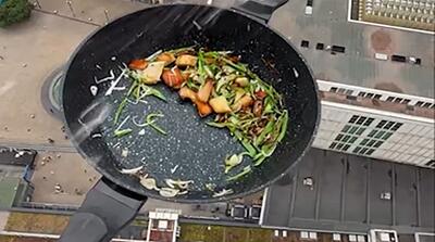  آشپزی روی پشت بام؛ اقدام جالب سرآشپز آلمانی