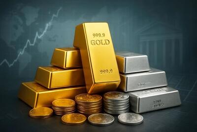 طلا و نقره عقب‌نشینی کردند