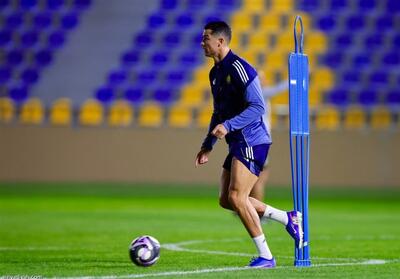 احتمال ادامه اعتصاب کریستیانو رونالدو با وجود بازگشت به تمرینات النصر