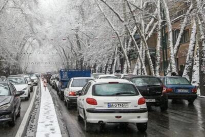 بارش باران و برف در استان تهران از ظهر شنبه