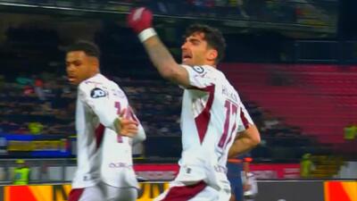 گل اول تورینو به اینتر ( ساندرو کولنوویچ)