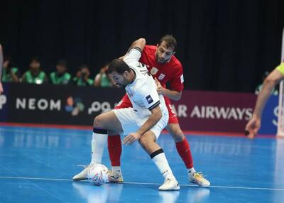 درخشانی، ناجی بزرگ فوتسال ایران (عکس)