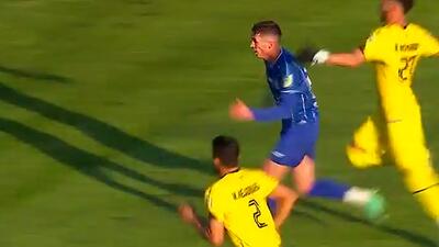 صحنه مشکوک خطا در موقعیت تک به تک آسانی