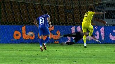 گل اول شمس آذر به استقلال (ربیعی زاده)