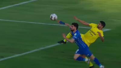 صحنه مشکوک در محوطه جریمه شمس آذر