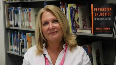  جولی براون؛ خبرنگاری که پرده از پرونده جنجالی جفری اپستین برداشت