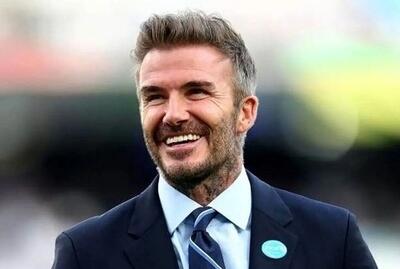  دیوید بکام در ایرانی‌ترین وضعیت ممکن شکار شد