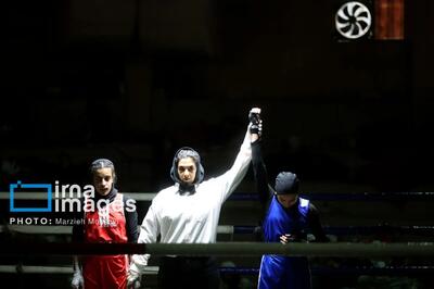  چند تصویر از بوکس دختران در تهران جلب توجه کرد