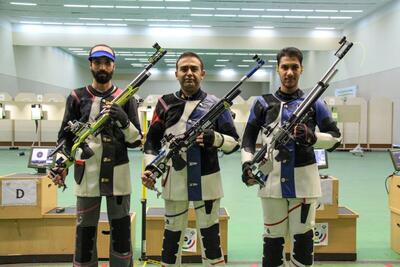  مرحله چهارم مسابقات آزاد تفنگ جوانان و بزرگسالان؛ نوروزیان قهرمان شد