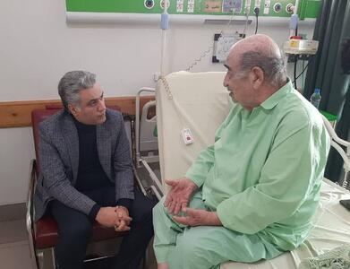  عیادت مدیرعامل صندوق از پیشکسوت ورزش کشور