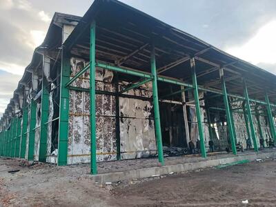  آتش‌سوزی گسترده در کارخانه صنایع تبدیلی سیب‌زمینی اردبیل/ خسارت سنگین و تأکید بر حمایت از سرمایه‌گذار