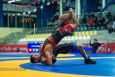  معرفی نفرات برتر رقابت‌های کشتی فرنگی نوجوانان قهرمانی کشور