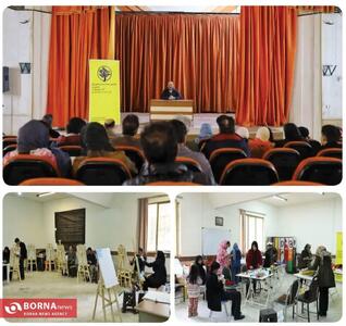  جشنواره هنر‌های تجسمی فجر با محور «آب» در کرمانشاه آغاز به‌کار کرد